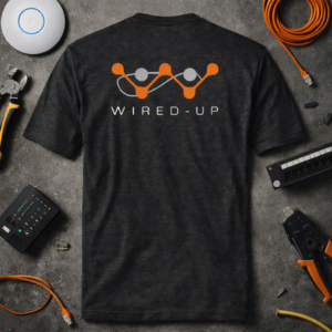 Wired-Up Branded Tee